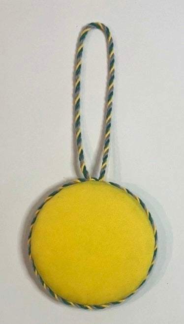 SJA with Plaid - Finished Ornament (Round)