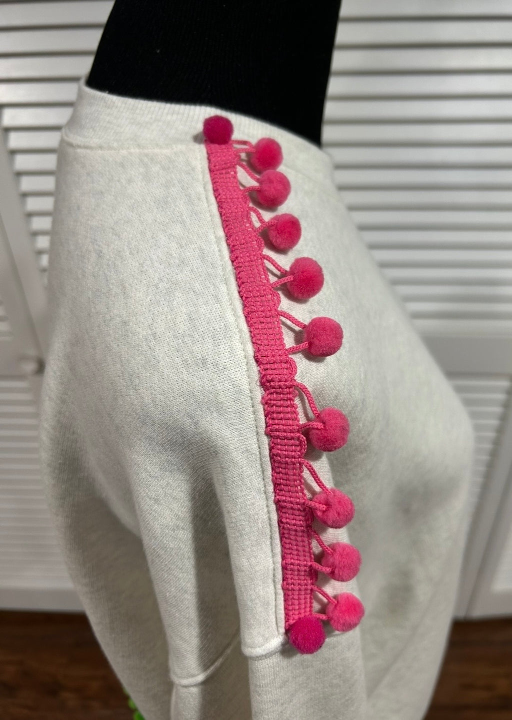 Pom Pon Fringe Sweatshirt