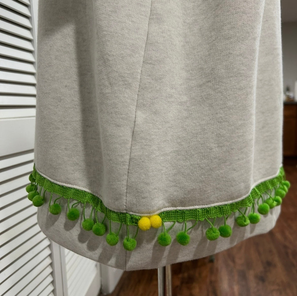 Pom Pon Fringe Sweatshirt