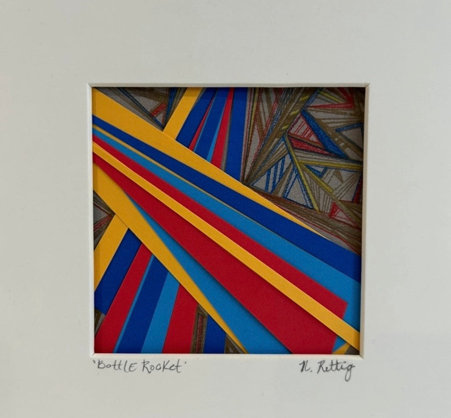 "Bottle Rocket" Framed Artwork