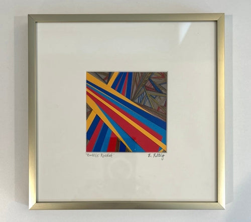 "Bottle Rocket" Framed Artwork