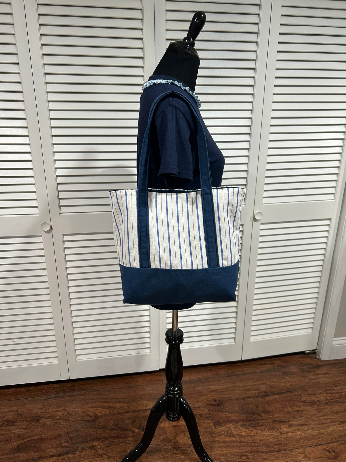 Nautical Color Block Tote