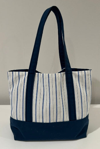 Nautical Color Block Tote