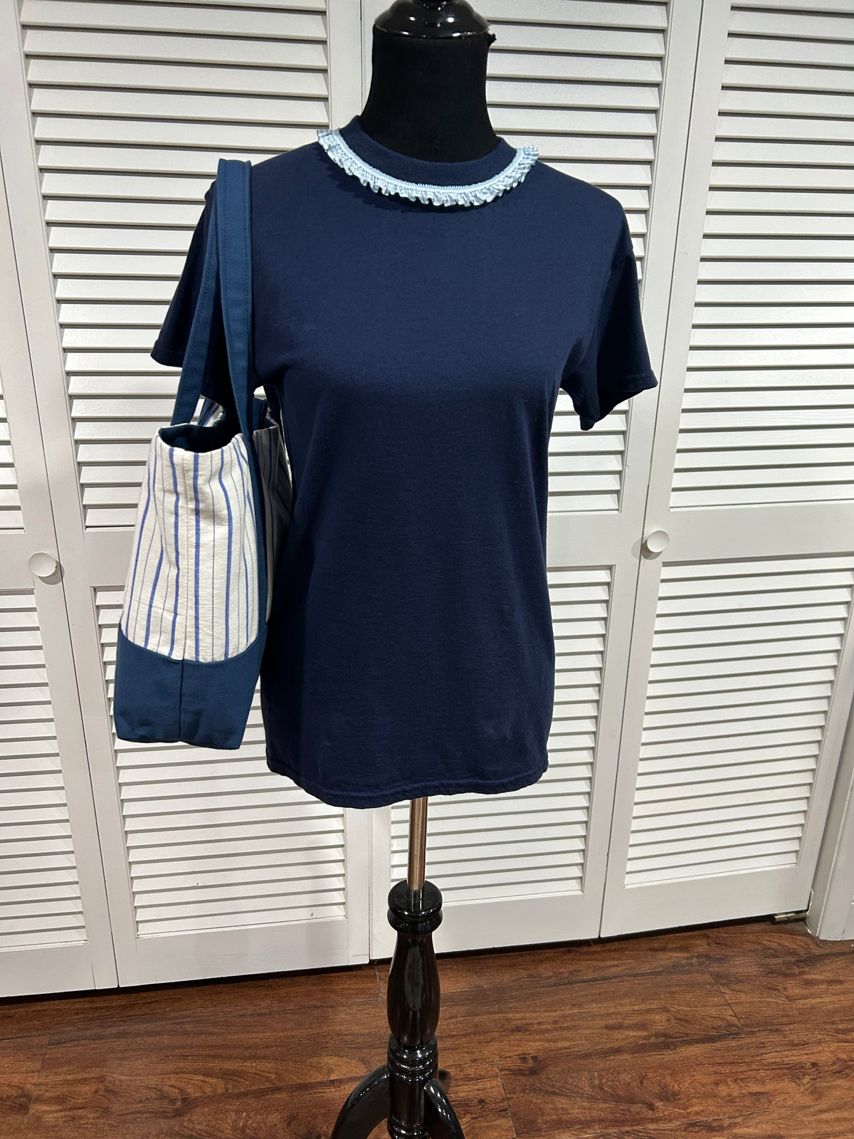 Nautical Color Block Tote