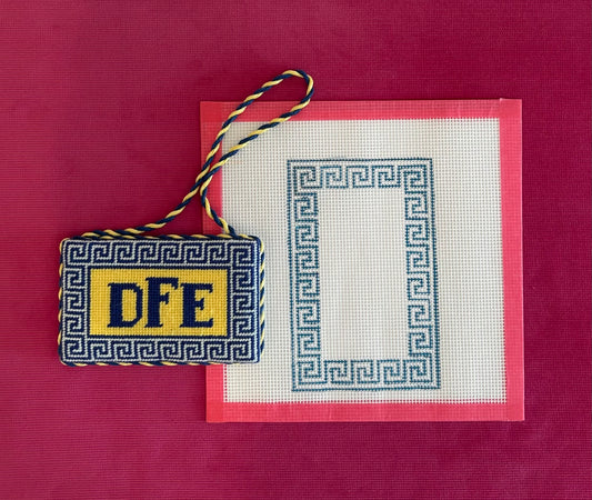 Greek Key with Monogram