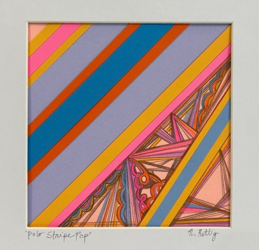 "Polo Stripe Pop"