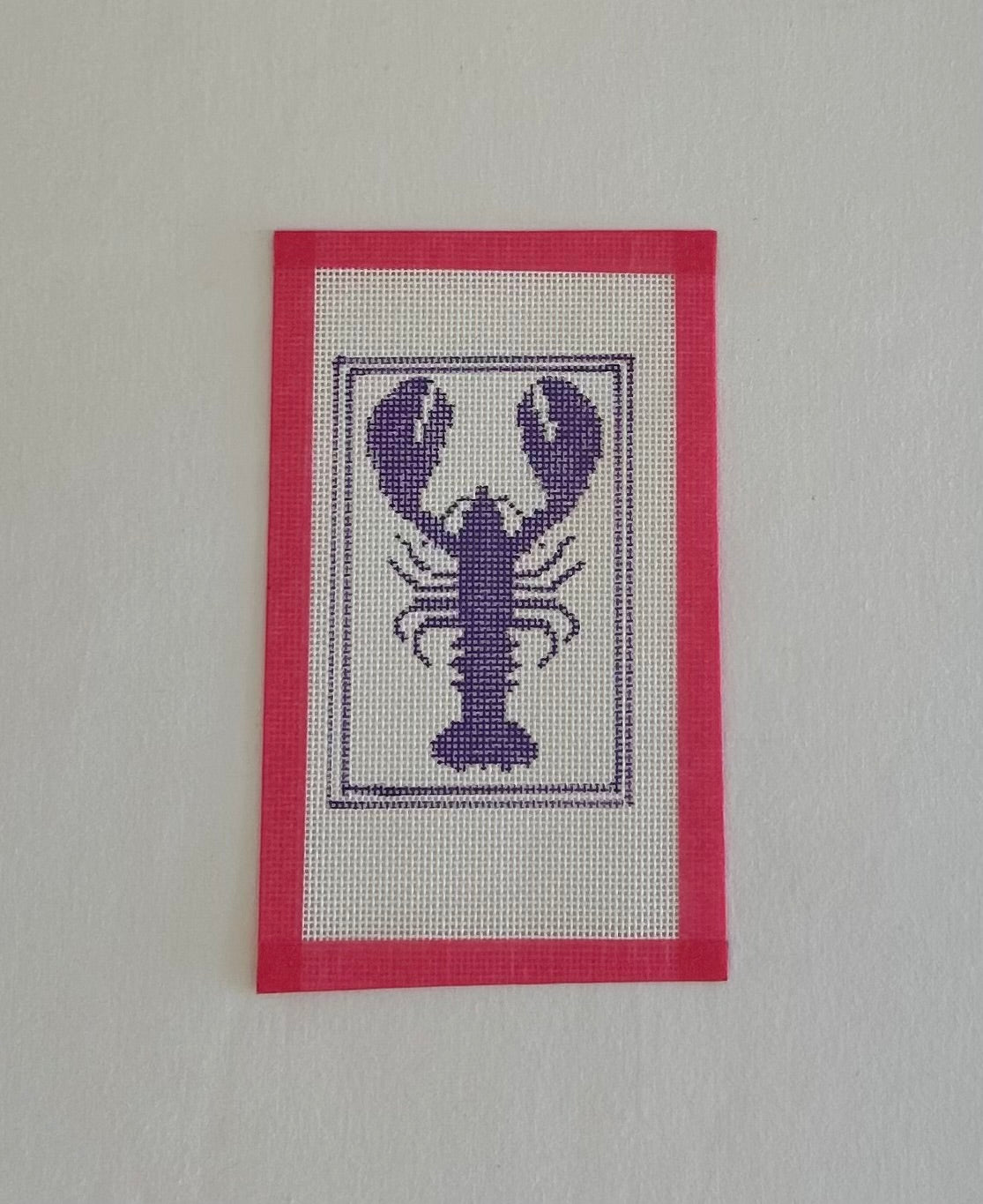 Purple Lobster Canvas