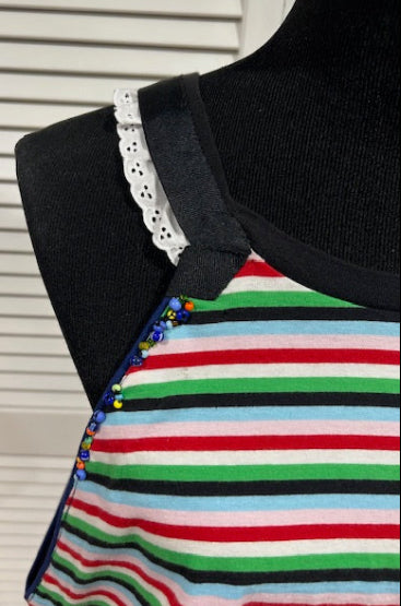 Reimagined - Cropped Tank Top from and old Vintage Tee