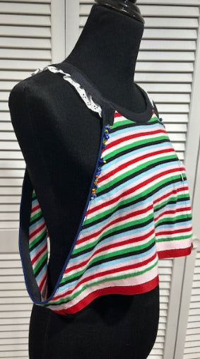 Reimagined - Cropped Tank Top from and old Vintage Tee
